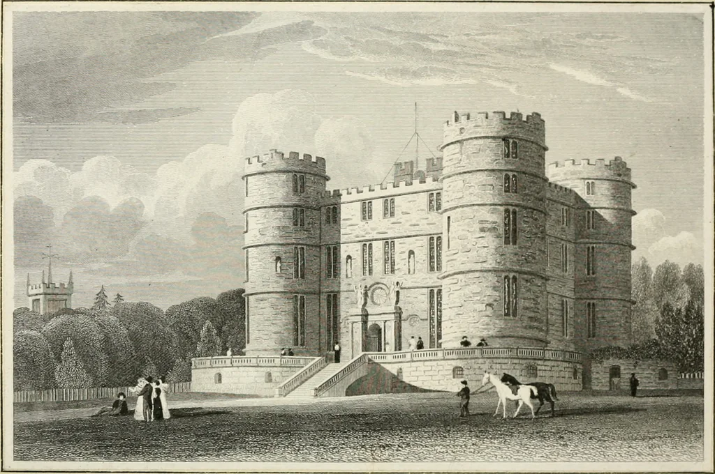 An illustration from The Beauties of England and Wales, or, Delineations, topographical, historical, and descriptive, of each county, 1801, leaf 493