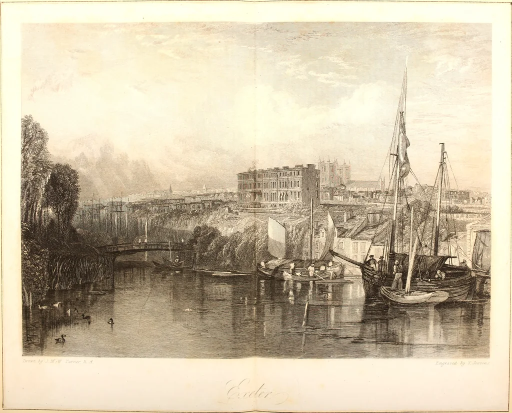 An illustration from The Beauties of England and Wales, or, Delineations, topographical, historical, and descriptive, of each county, 1801, leaf 57