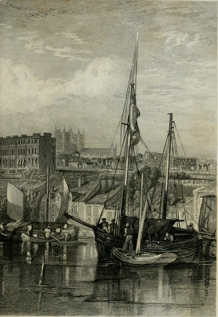 An illustration from The Beauties of England and Wales, or, Delineations, topographical, historical, and descriptive, of each county, 1801, leaf 58