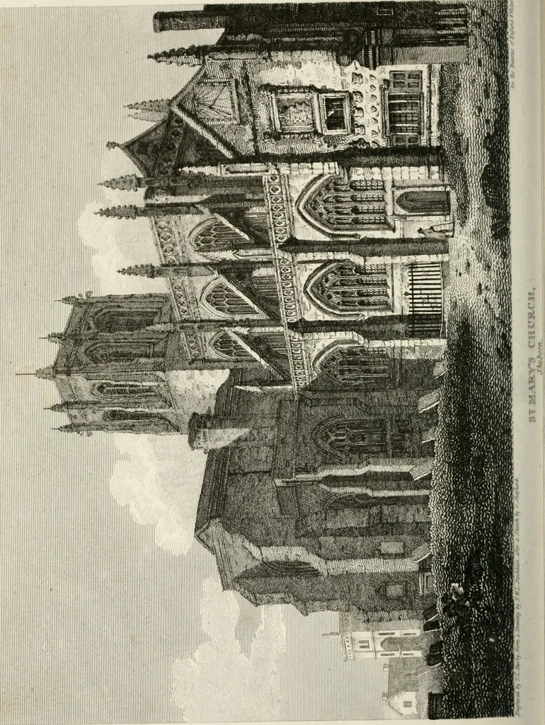 An illustration from The Beauties of England and Wales, or, Delineations, topographical, historical, and descriptive, of each county, 1801, leaf 653