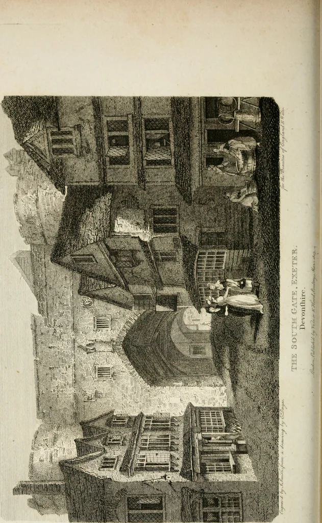 An illustration from The Beauties of England and Wales, or, Delineations, topographical, historical, and descriptive, of each county, 1801, leaf 97