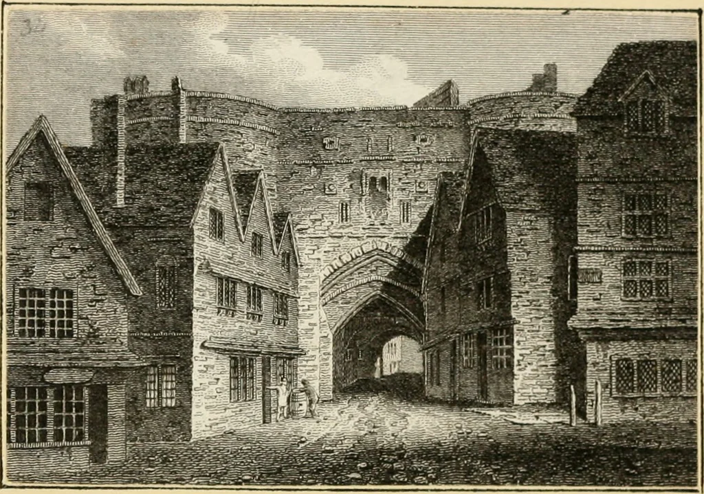 An illustration from The Beauties of England and Wales, or, Delineations, topographical, historical, and descriptive, of each county, 1801, leaf 99