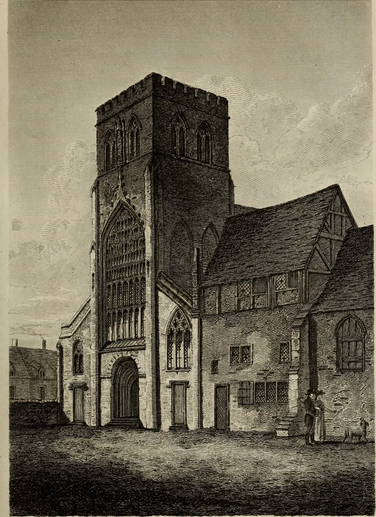 An illustration from The beauties of England and Wales, or, Delineations, topographical, historical, and descriptive, of each county, 1801, leaf 106