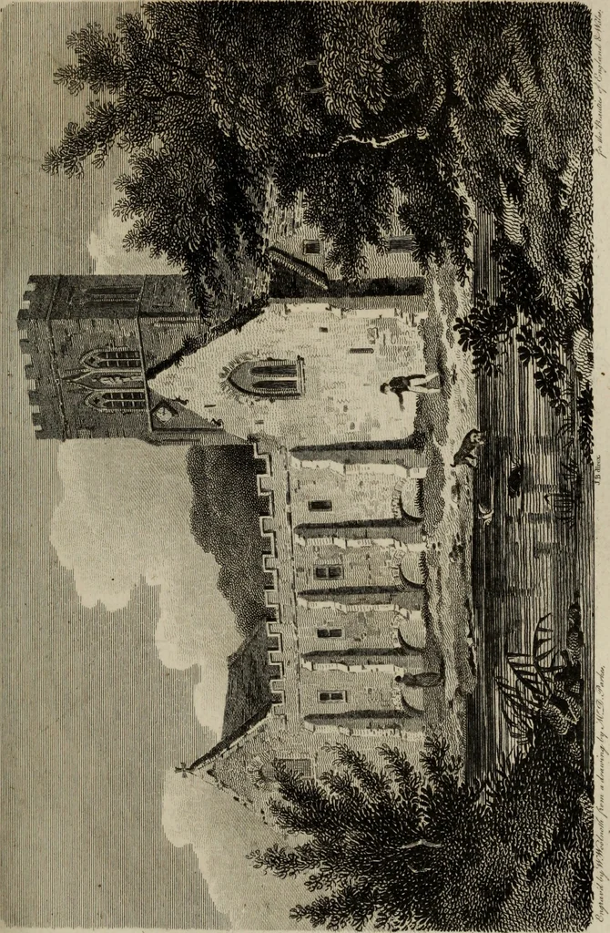 An illustration from The beauties of England and Wales, or, Delineations, topographical, historical, and descriptive, of each county, 1801, leaf 110