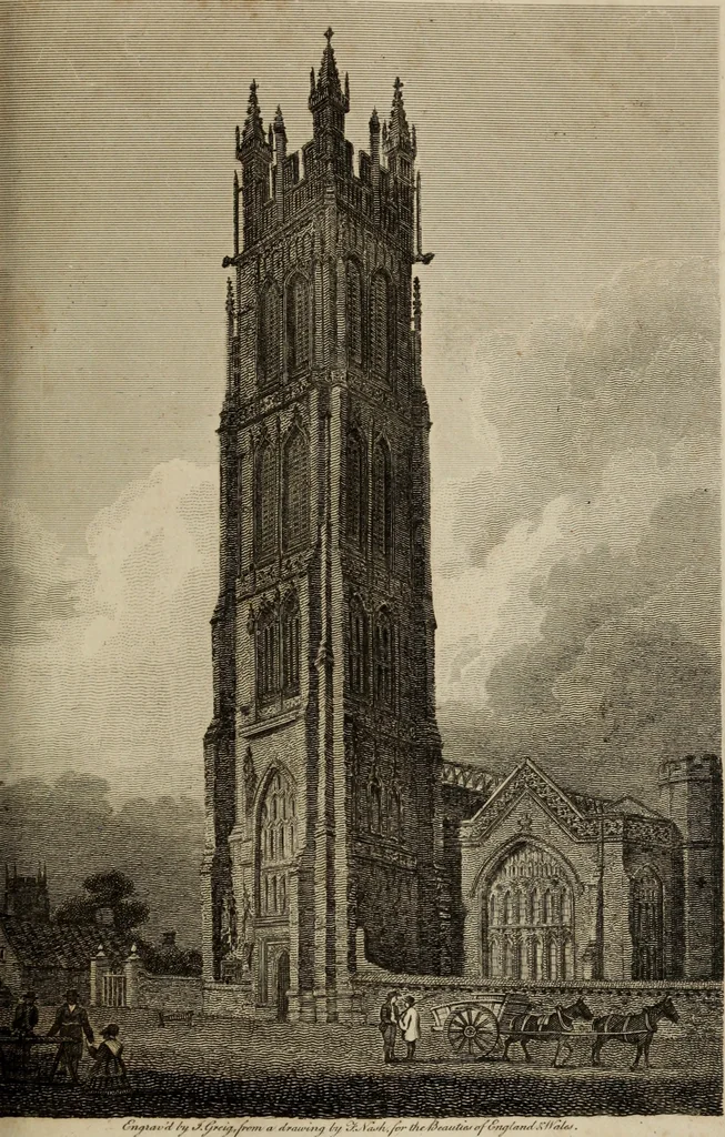 An illustration from The beauties of England and Wales, or, Delineations, topographical, historical, and descriptive, of each county, 1801, leaf 614