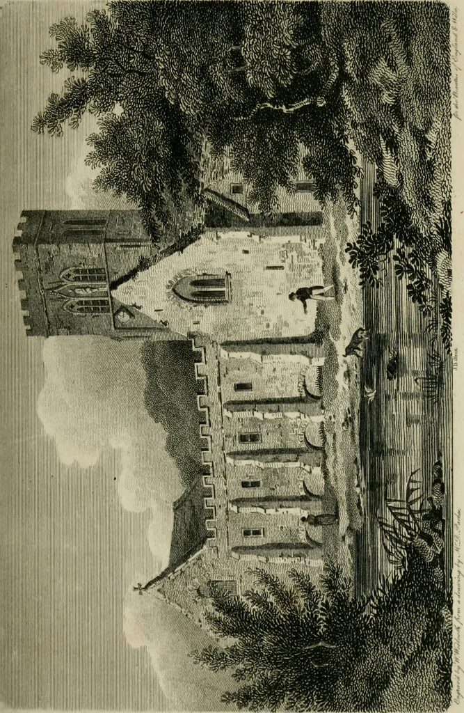An illustration from The Beauties of England and Wales, or, Delineations, topographical, historical, and descriptive, of each county, 1801, leaf 114