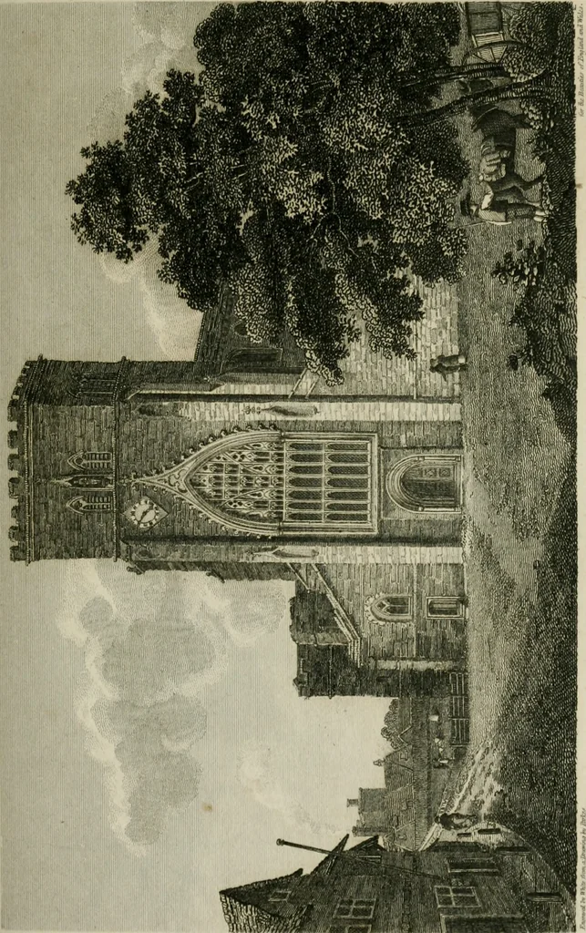 An illustration from The Beauties of England and Wales, or, Delineations, topographical, historical, and descriptive, of each county, 1801, leaf 132