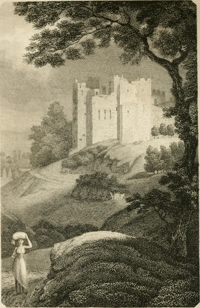 An illustration from The Beauties of England and Wales, or, Delineations, topographical, historical, and descriptive, of each county, 1801, leaf 297