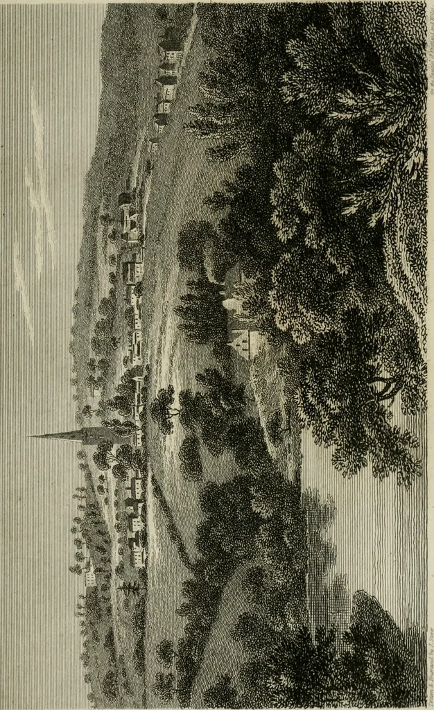 An illustration from The Beauties of England and Wales, or, Delineations, topographical, historical, and descriptive, of each county, 1801, leaf 384
