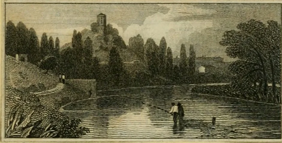 An illustration from The Beauties of England and Wales, or, Delineations, topographical, historical, and descriptive, of each county, 1801, leaf 418