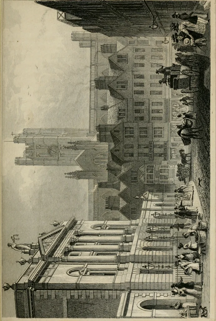 An illustration from The Beauties of England and Wales, or, Delineations, topographical, historical, and descriptive, of each county, 1801, leaf 440