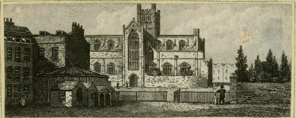 An illustration from The Beauties of England and Wales, or, Delineations, topographical, historical, and descriptive, of each county, 1801, leaf 464
