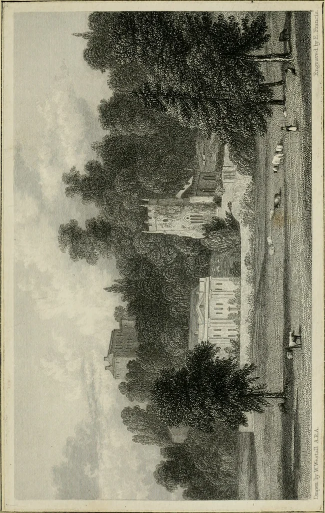 An illustration from The Beauties of England and Wales, or, Delineations, topographical, historical, and descriptive, of each county, 1801, leaf 532