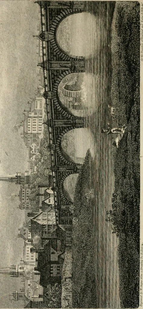 An illustration from The Beauties of England and Wales, or, Delineations, topographical, historical, and descriptive, of each county, 1801, leaf 65
