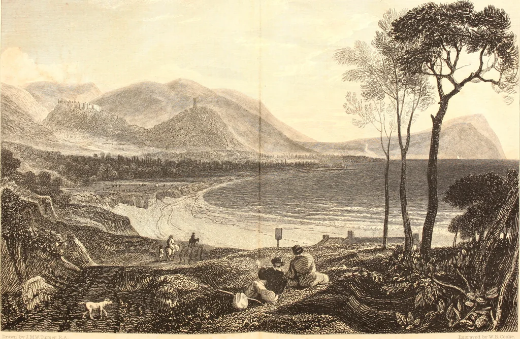 An illustration from The Beauties of England and Wales, or, Delineations, topographical, historical, and descriptive, of each county, 1801, leaf 681