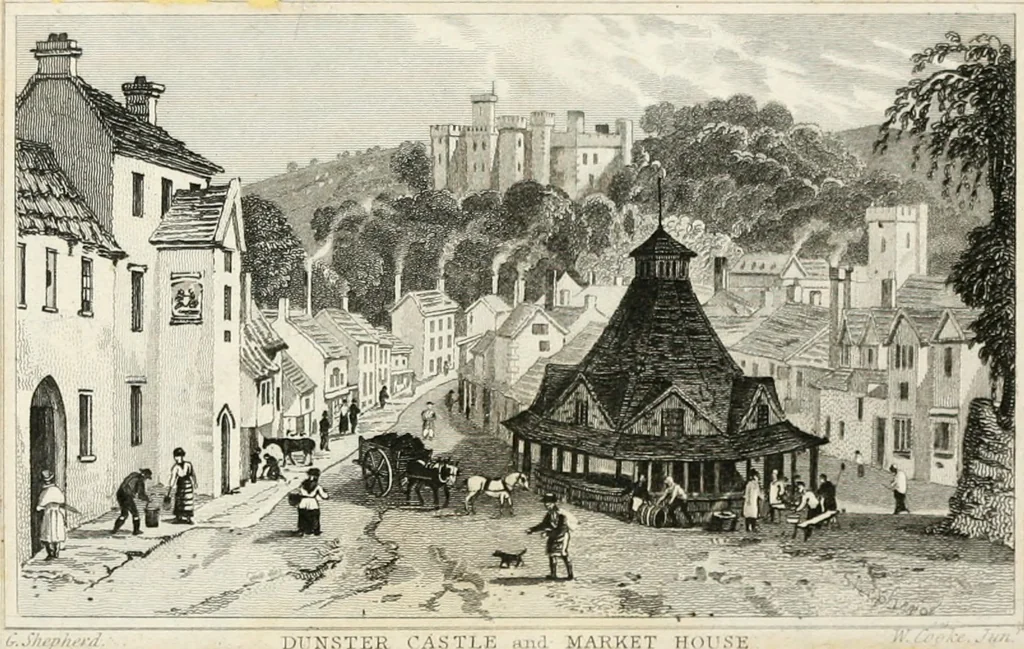 An illustration from The Beauties of England and Wales, or, Delineations, topographical, historical, and descriptive, of each county, 1801, leaf 689