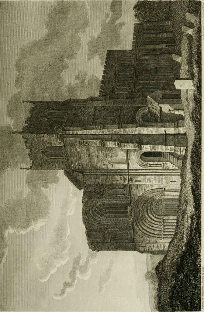 An illustration from The Beauties of England and Wales, or, Delineations, topographical, historical, and descriptive, of each county, 1801, leaf 192