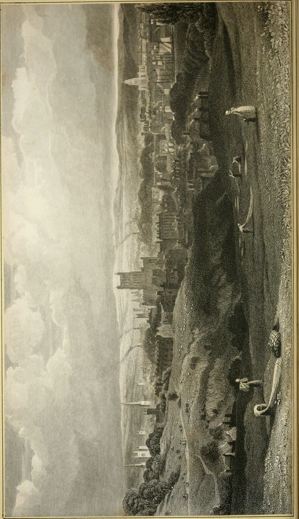 An illustration from The Beauties of England and Wales, or, Delineations, topographical, historical, and descriptive, of each county, 1801, leaf 31