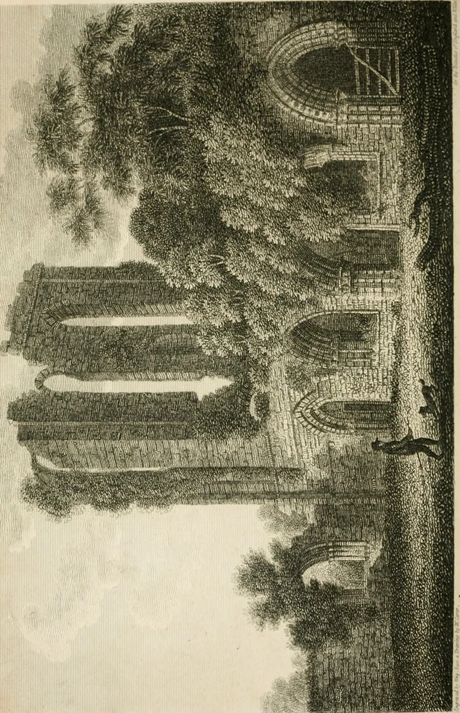 An illustration from The Beauties of England and Wales, or, Delineations, topographical, historical, and descriptive, of each county, 1801, leaf 443