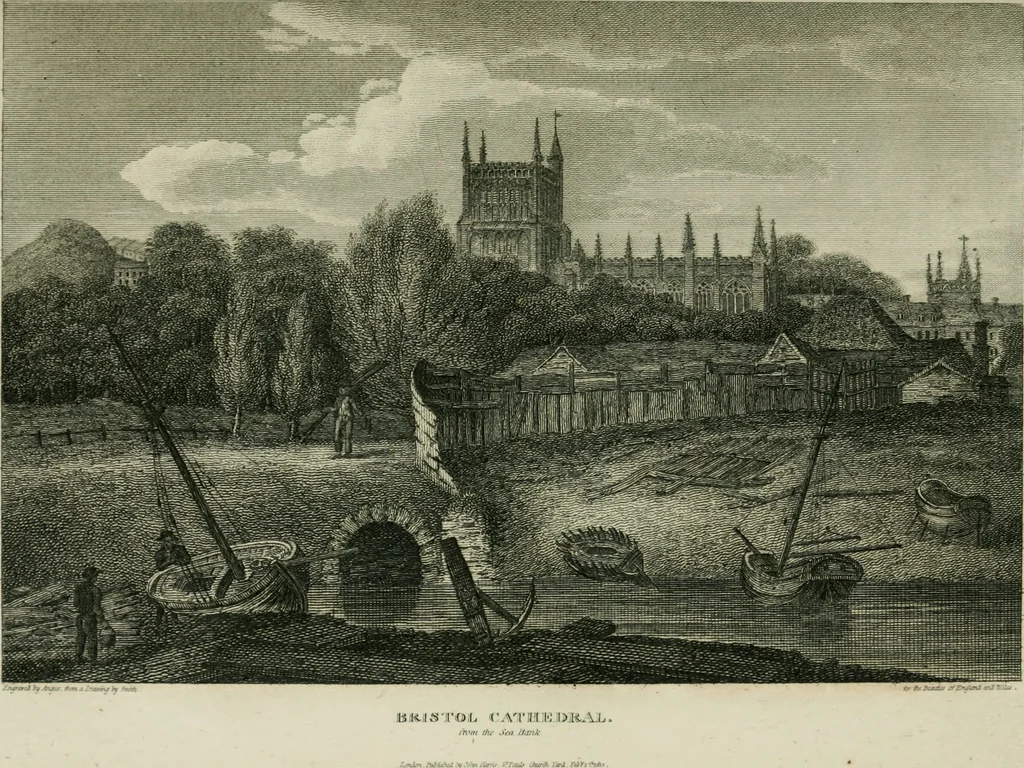 An illustration from The Beauties of England and Wales, or, Delineations, topographical, historical, and descriptive, of each county, 1801, leaf 62