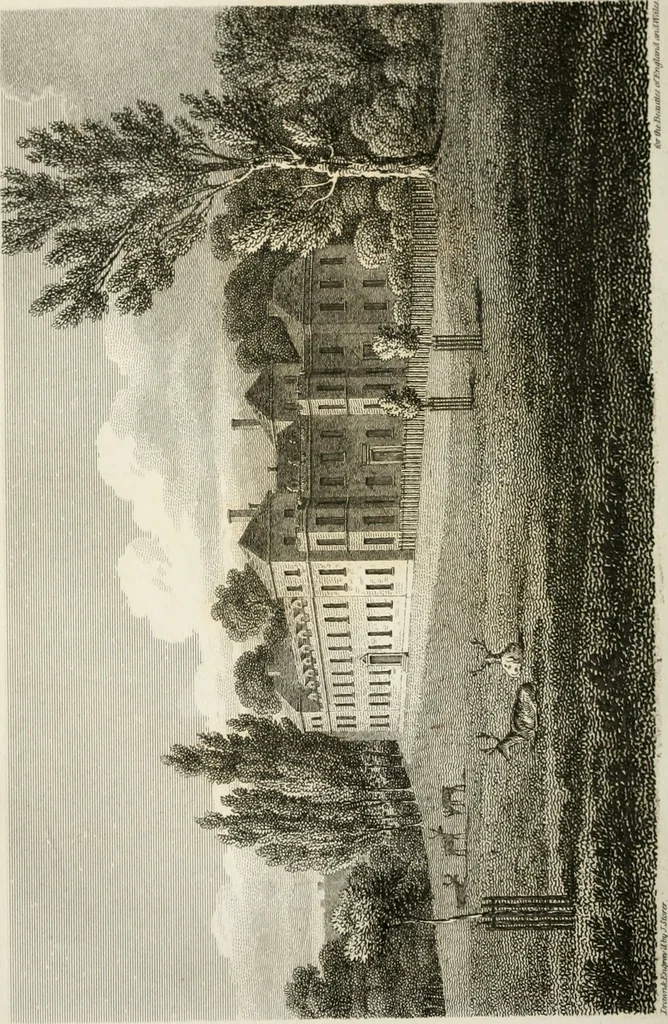 An illustration from The Beauties of England and Wales, or, Delineations, topographical, historical, and descriptive, of each county, 1801, leaf 661