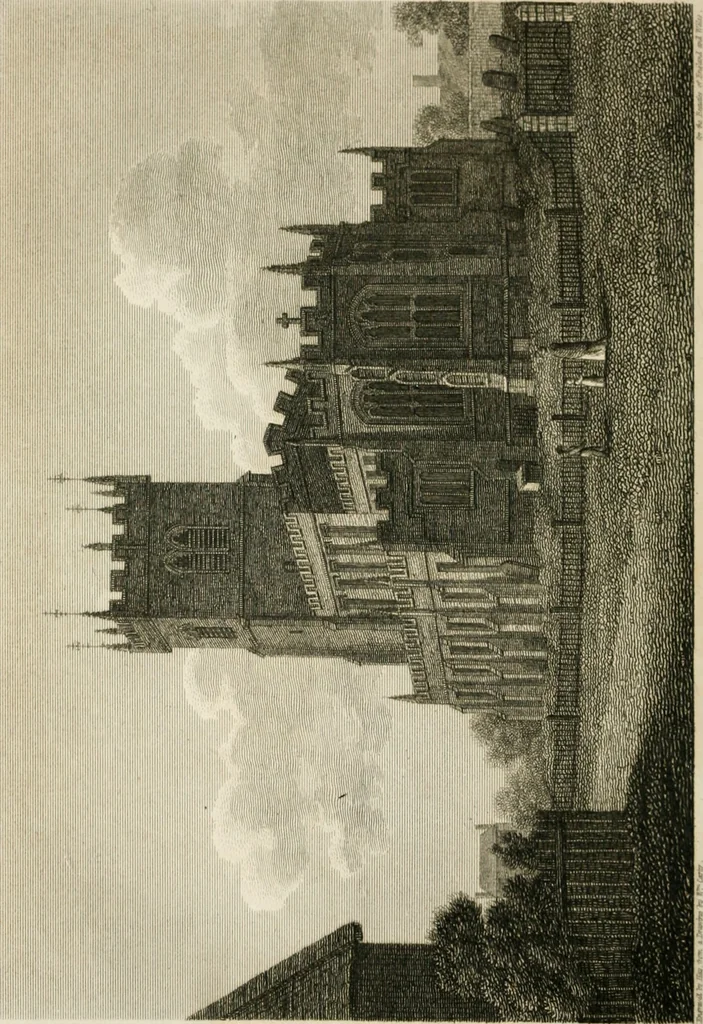 An illustration from The Beauties of England and Wales, or, Delineations, topographical, historical, and descriptive, of each county, 1801, leaf 663