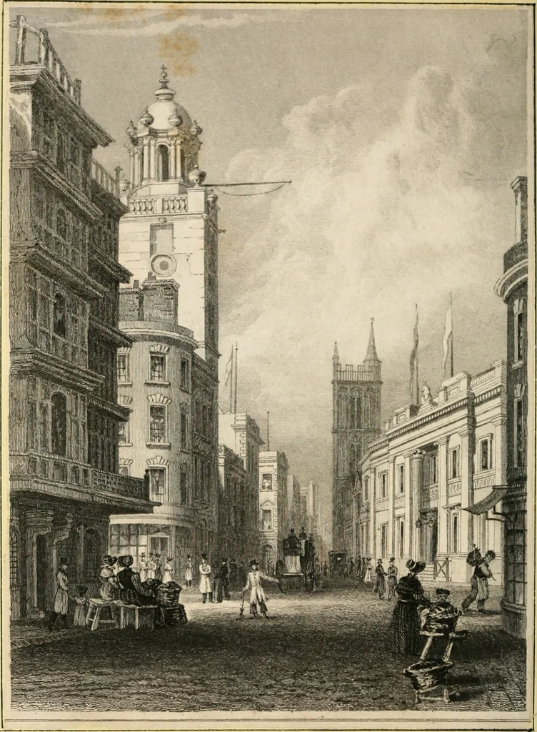 An illustration from The Beauties of England and Wales, or, Delineations, topographical, historical, and descriptive, of each county, 1801, leaf 81