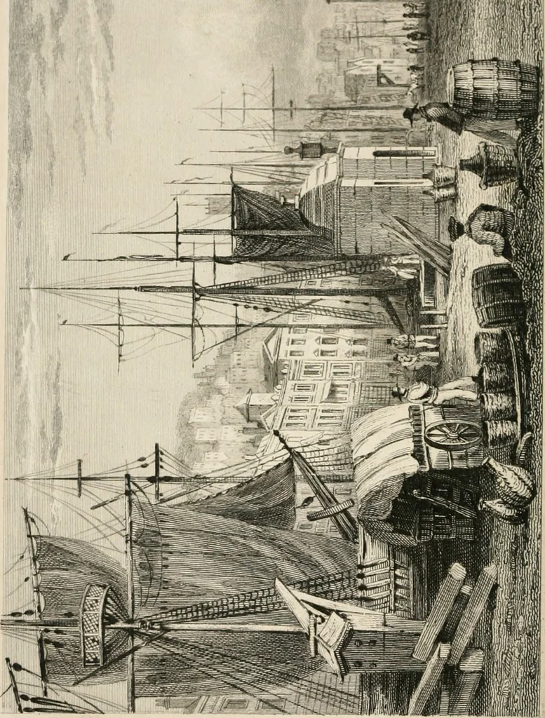 An illustration from The Beauties of England and Wales, or, Delineations, topographical, historical, and descriptive, of each county, 1801, leaf 97