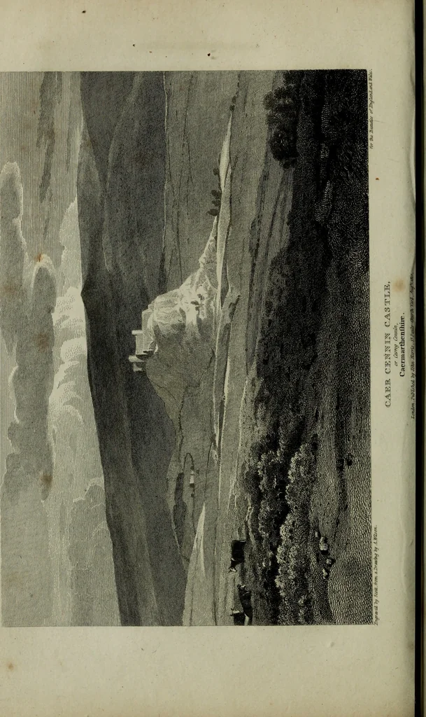 An illustration from The beauties of England and Wales, or, Delineations, topographical, historical, and descriptive, of each county, 1801, leaf 345