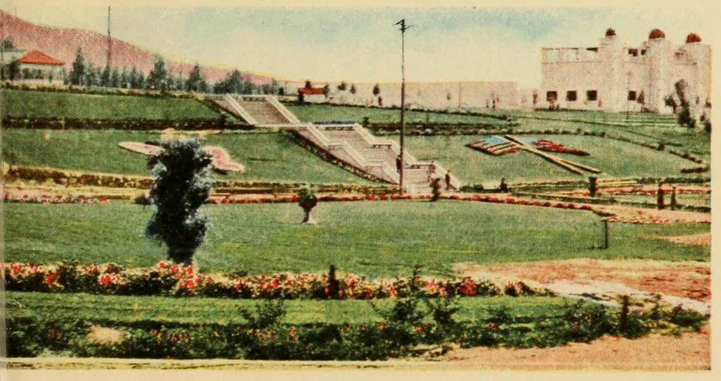 An illustration from Beautiful Columbia Gardens : the far-famed pleasure resort of Butte, leaf 5