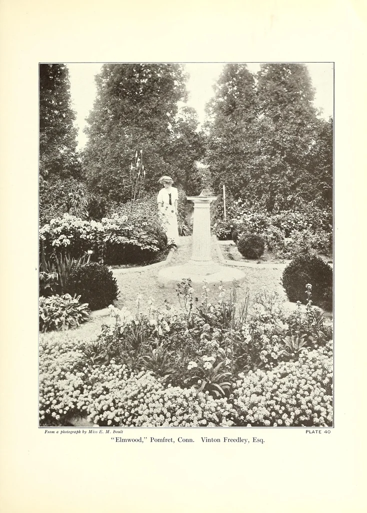 An illustration from Beautiful gardens in America, 1916, leaf 123