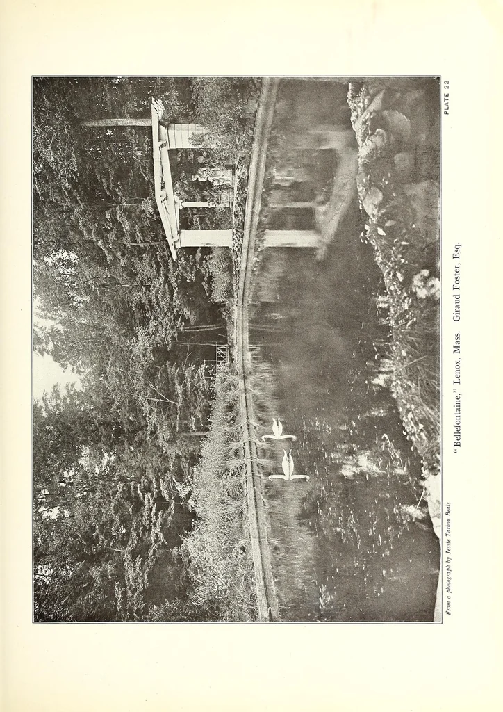 An illustration from Beautiful gardens in America, 1916, leaf 89
