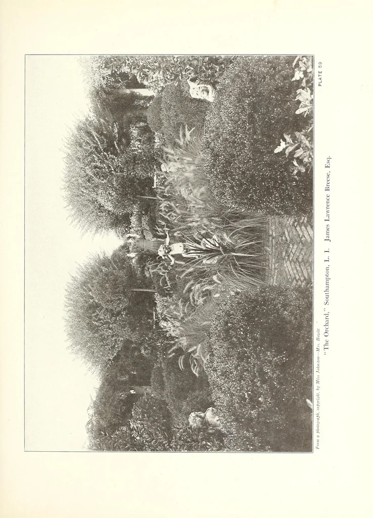 An illustration from Beautiful gardens in America, 1915, leaf 171
