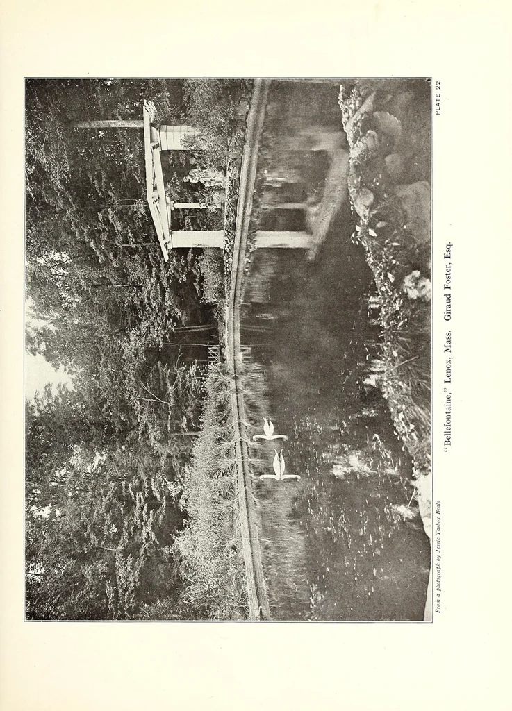 An illustration from Beautiful gardens in America, 1915, leaf 89