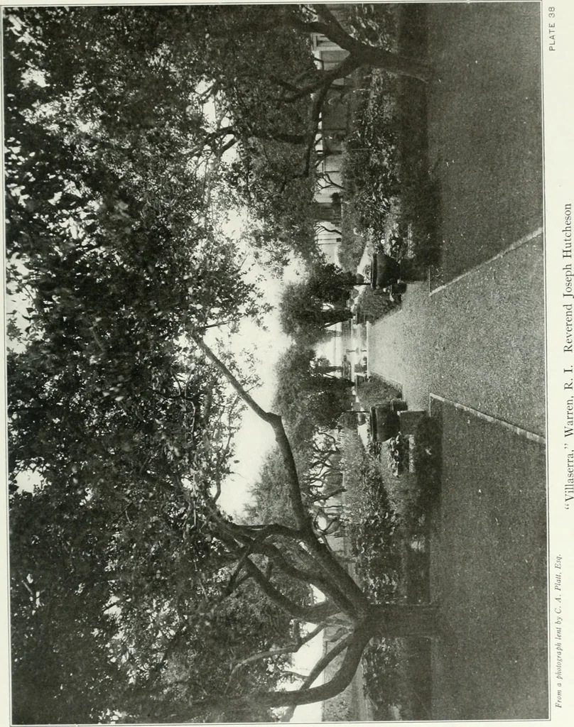 An illustration from Beautiful gardens in America, 1915, leaf 112