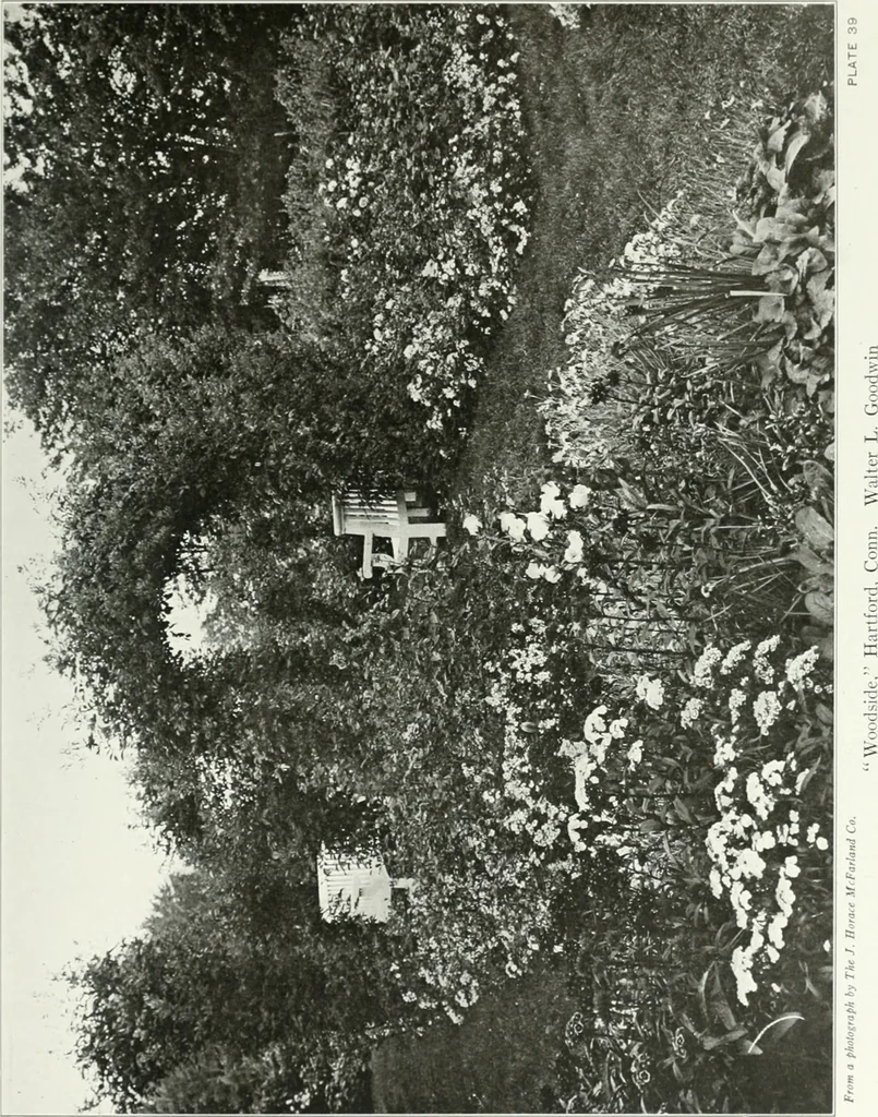 An illustration from Beautiful gardens in America, 1915, leaf 116
