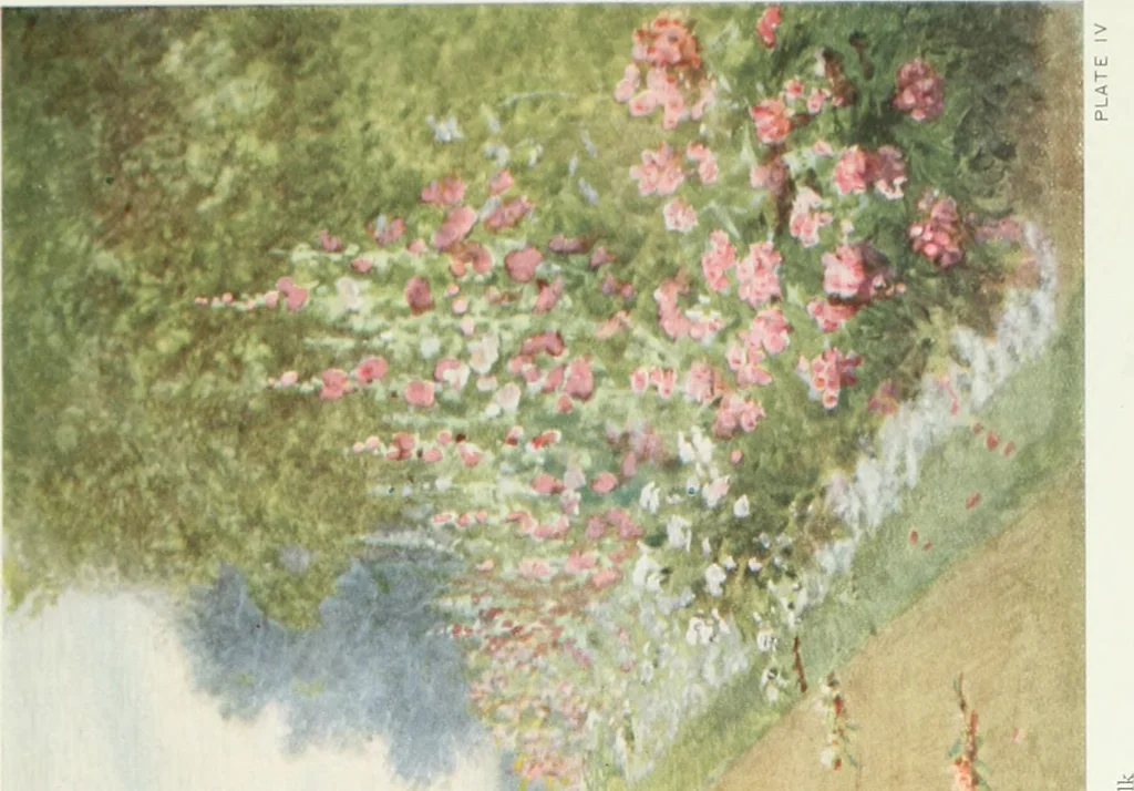 An illustration from Beautiful gardens in America, 1915, leaf 132