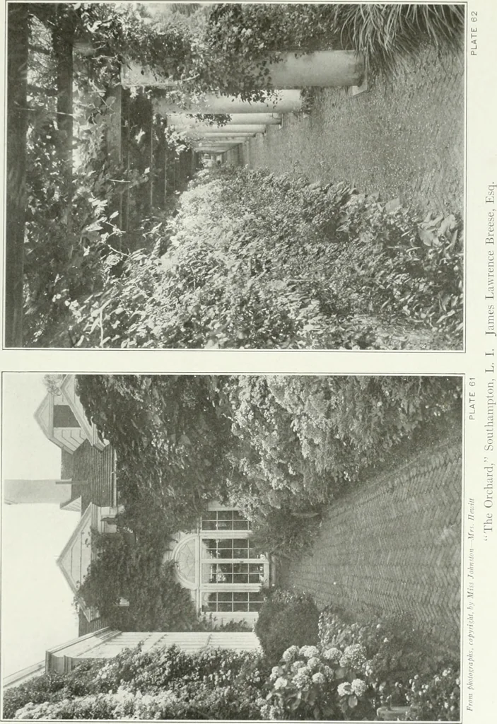 An illustration from Beautiful gardens in America, 1915, leaf 166