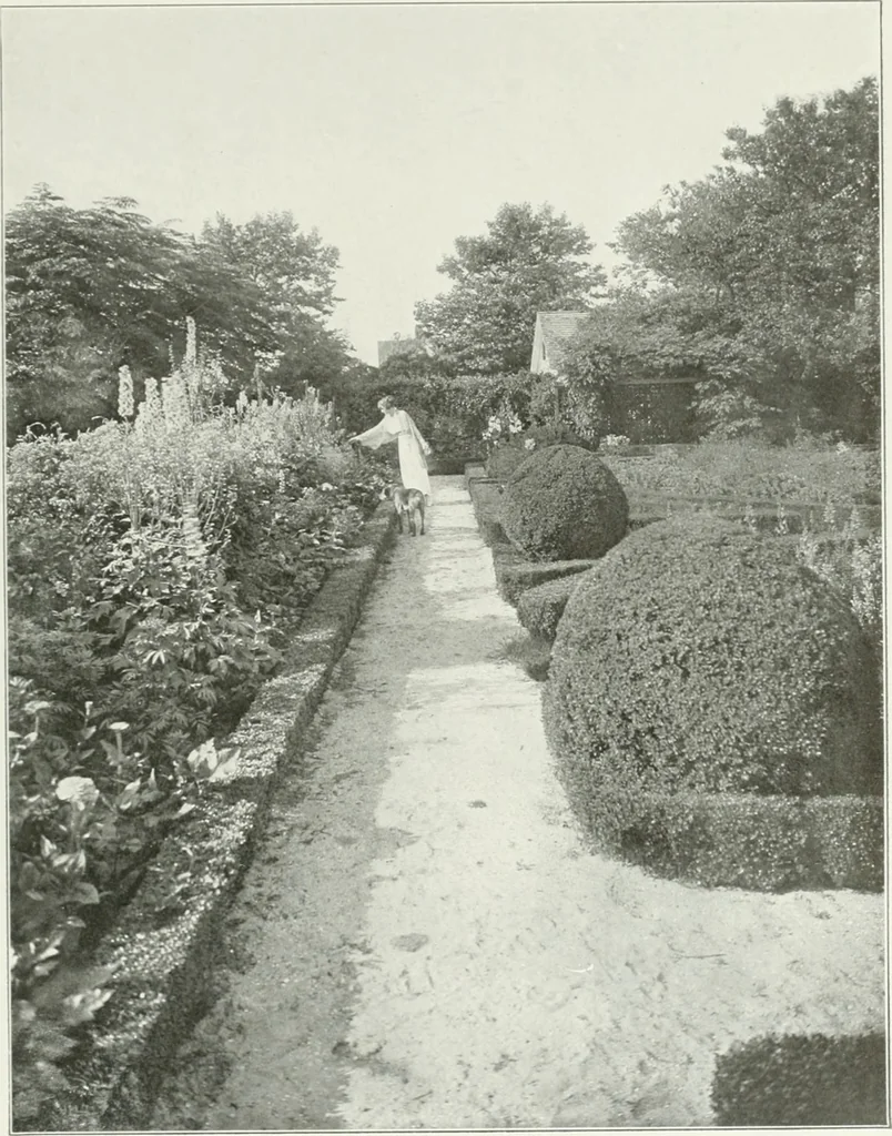 An illustration from Beautiful gardens in America, 1915, leaf 170