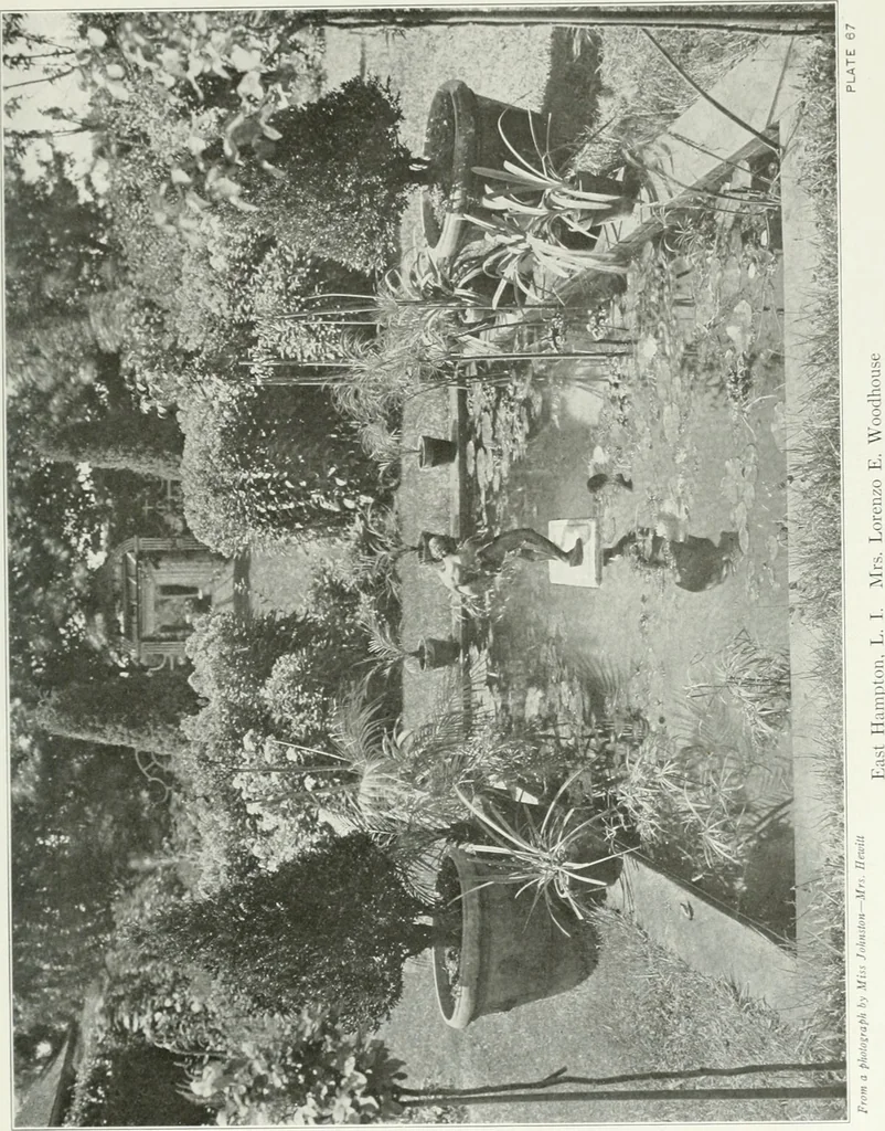 An illustration from Beautiful gardens in America, 1915, leaf 174