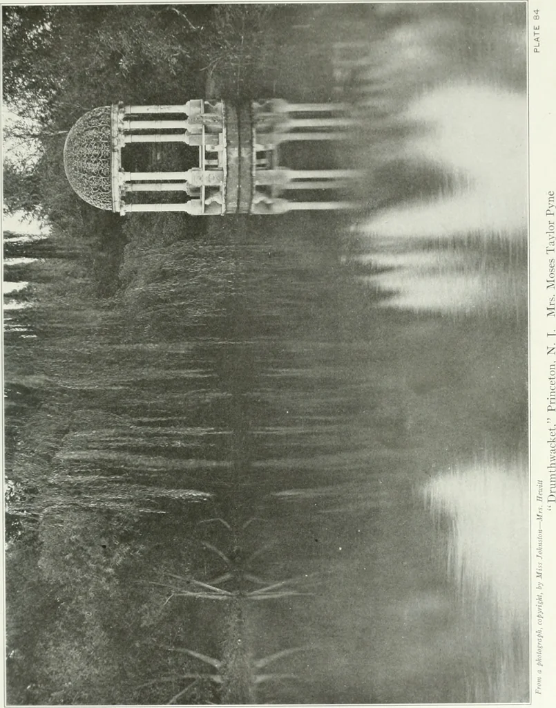 An illustration from Beautiful gardens in America, 1915, leaf 210