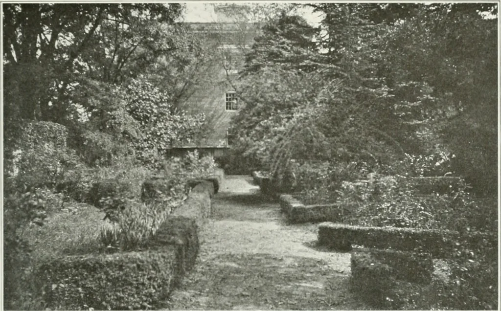 An illustration from Beautiful gardens in America, 1915, leaf 278