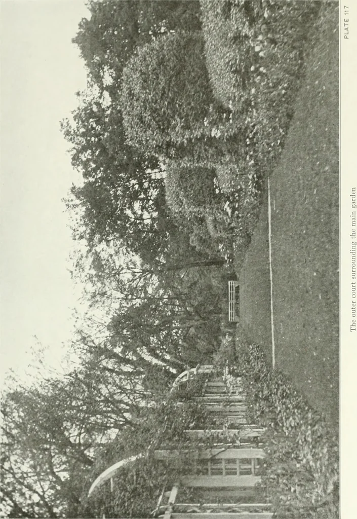 An illustration from Beautiful gardens in America, 1915, leaf 282