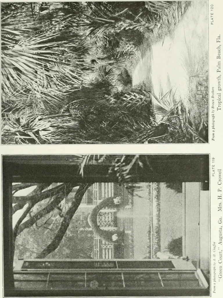 An illustration from Beautiful gardens in America, 1915, leaf 286