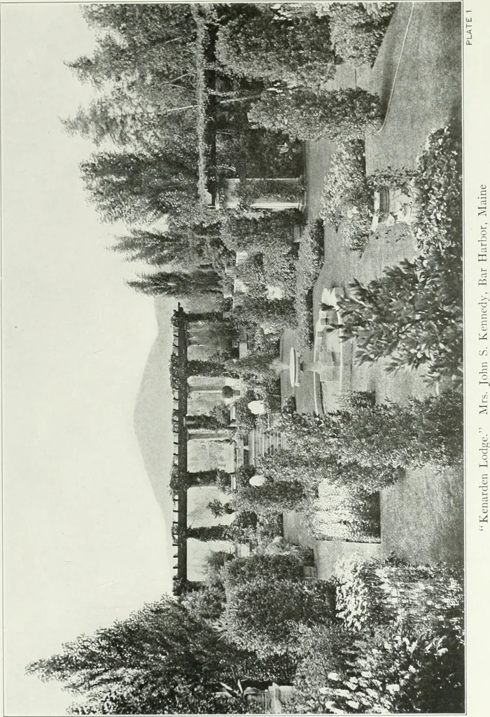 An illustration from Beautiful gardens in America, 1915, leaf 42