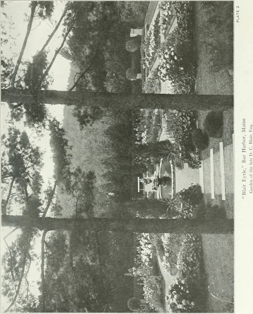 An illustration from Beautiful gardens in America, 1915, leaf 44