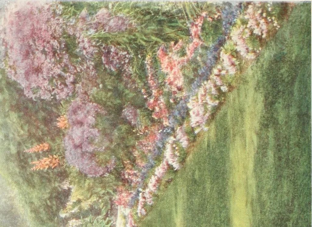 An illustration from Beautiful gardens in America, 1915, leaf 7