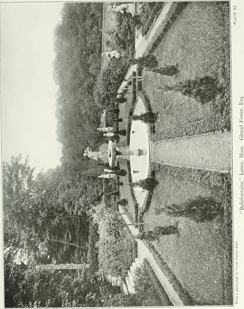 An illustration from Beautiful gardens in America, 1915, leaf 80