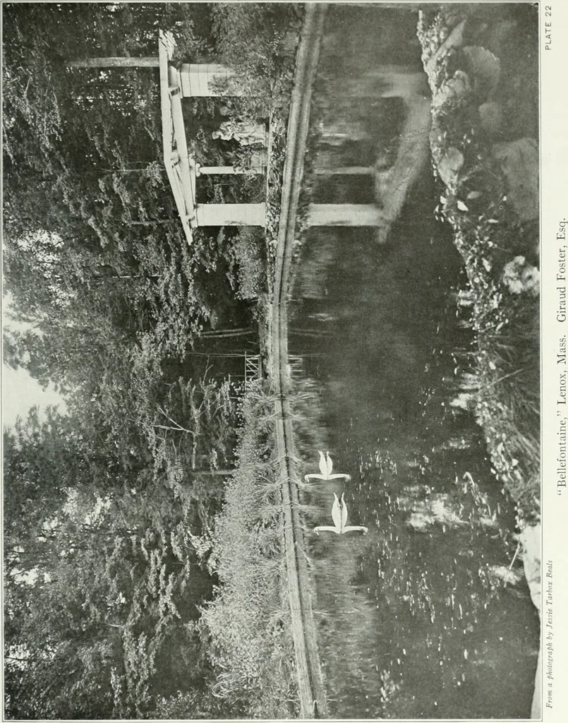 An illustration from Beautiful gardens in America, 1915, leaf 84