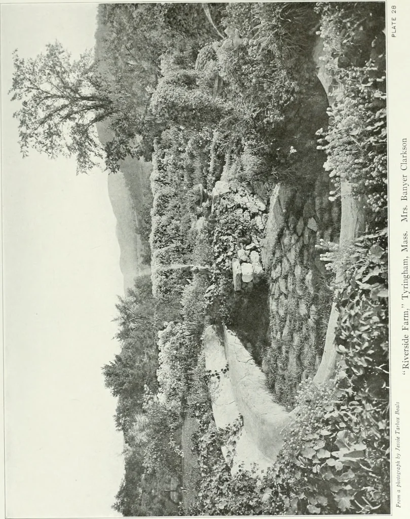 An illustration from Beautiful gardens in America, 1915, leaf 92